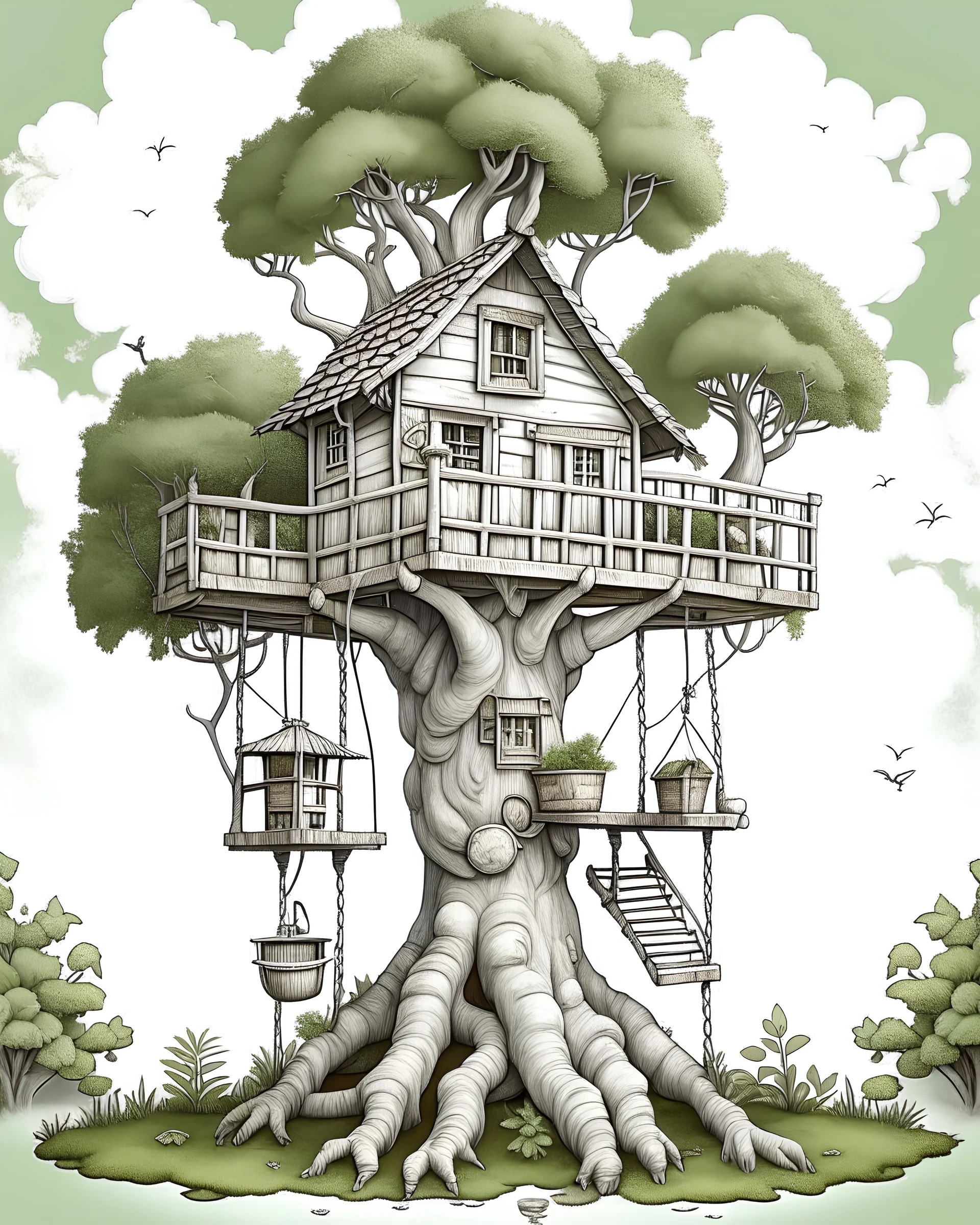 create similar to upload , tree house