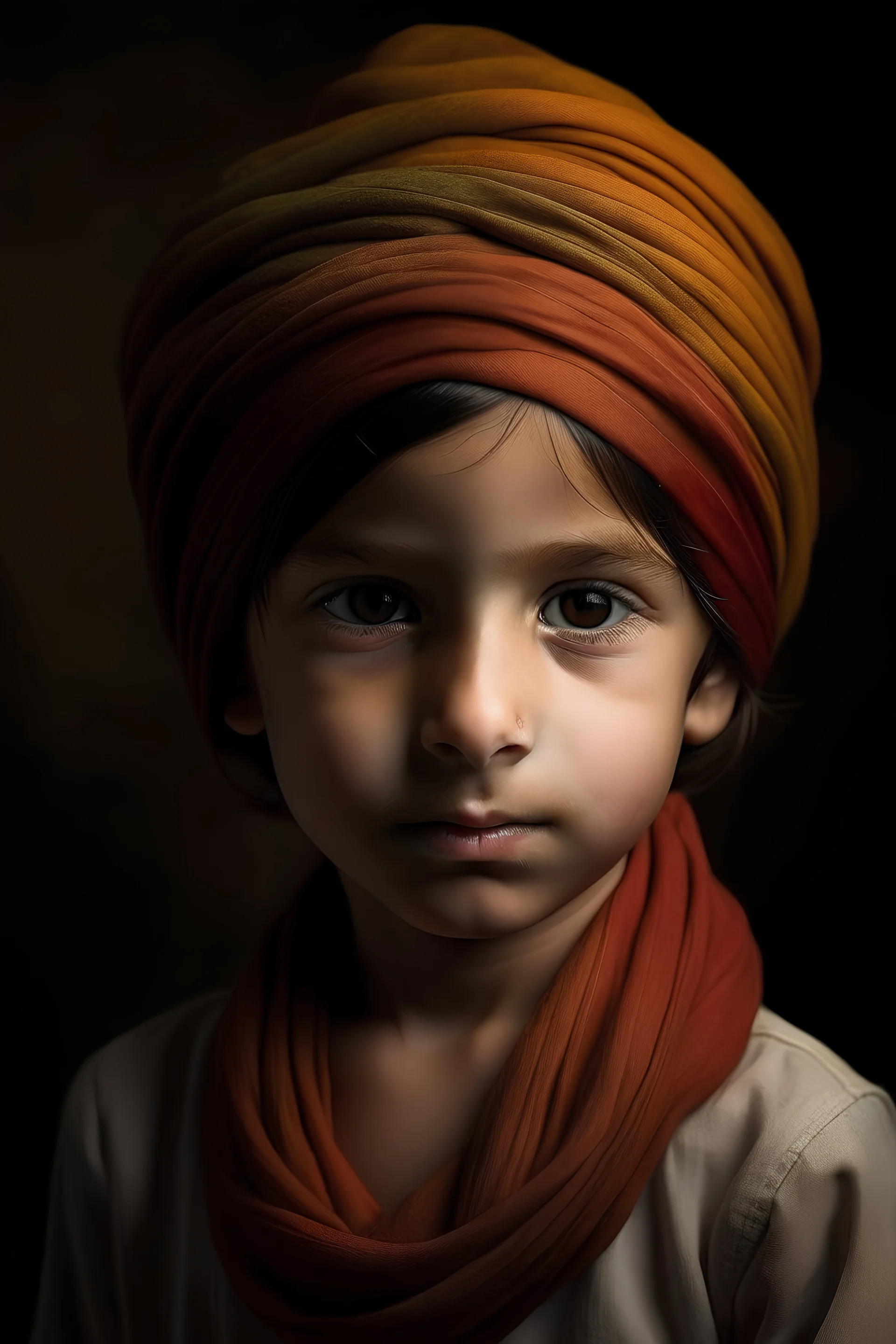 Turban boy