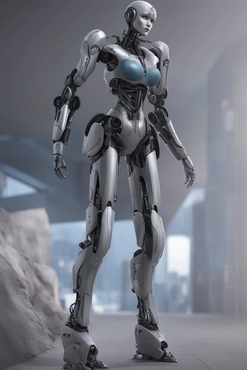 robot, female