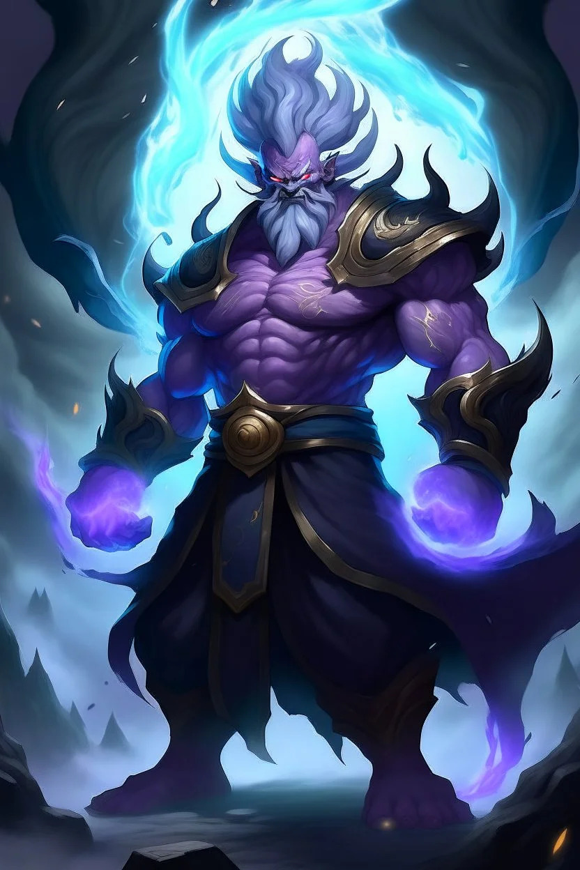 Hades, Majin, god of destruction