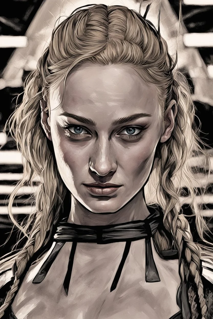 [Sophie Turner] The rebel grinned cruelly. "You think I care about information, girl? I just enjoy hurting Imperial scum like you." He pressed the tip of the spike to her arm, and excruciating pain shot through her body. Sophie shrieked, muscles spasming uncontrollably. Through watering eyes she glared daggers at him. This wasn't an interrogation - it was sadistic torture. She wouldn't last long under this treatment. As the jolts subsided, she gasped "Please...no more." Another idea taking shape