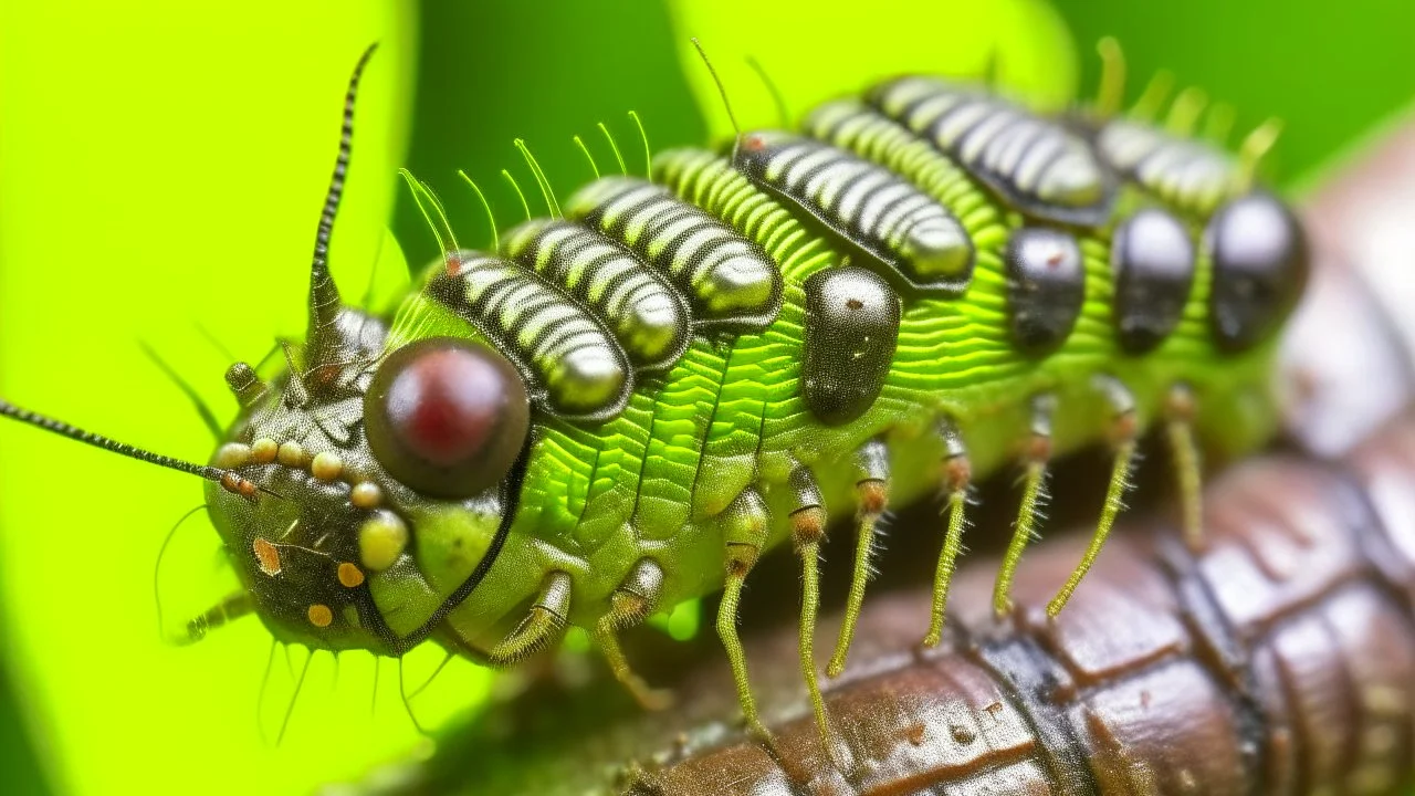 cocklepuss caterpillars burrowing into scalp