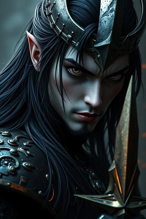 ZORRO , the legend , up close, fantasy, High details, realistic design, dark vibes, 8k, male, long black hair