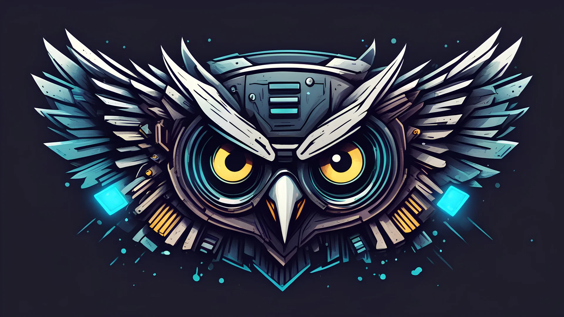 cyberpunk owl logo