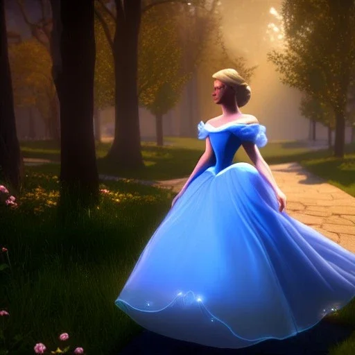 Beautiful Cinderella, 3d, unreal engine, 4k