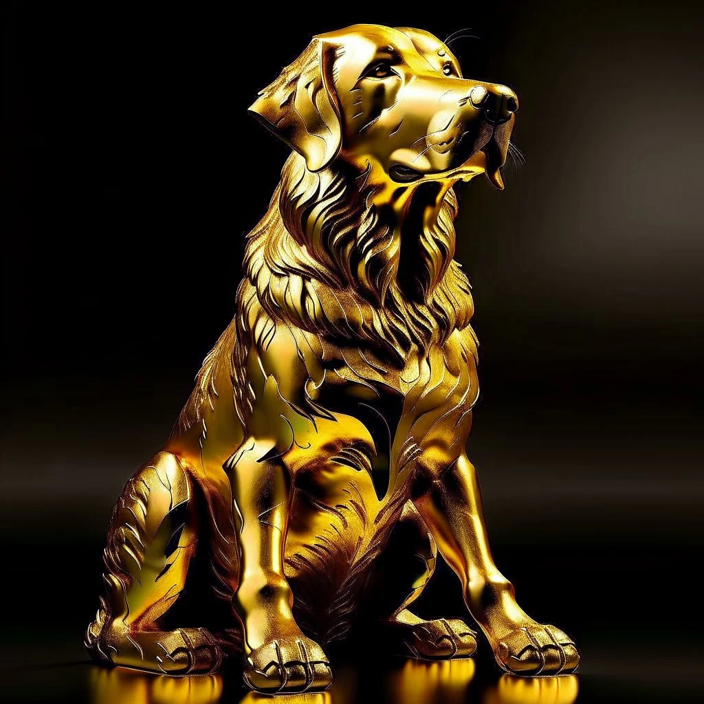 Golden dog