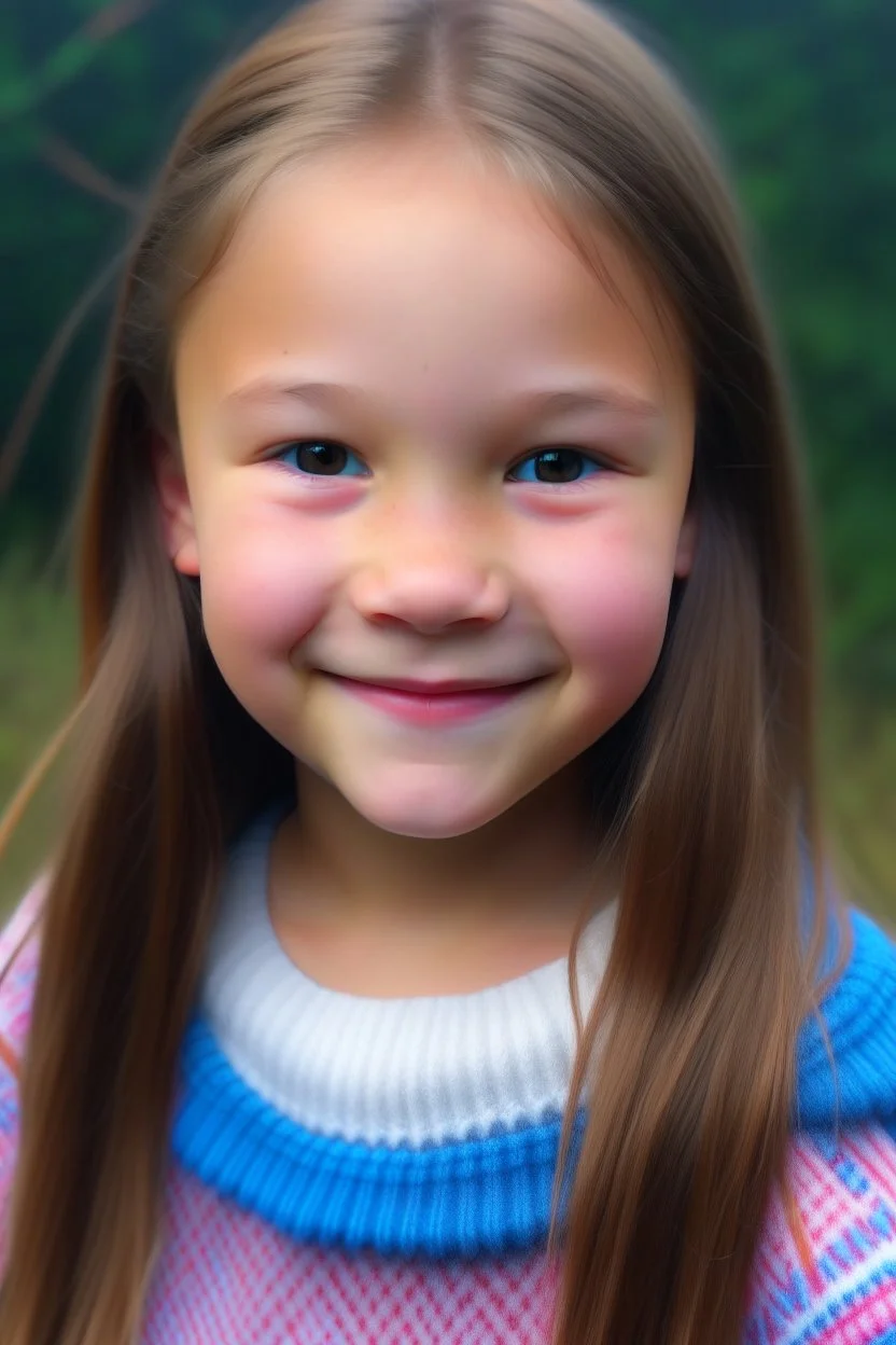 a cute russian 11 year old girl