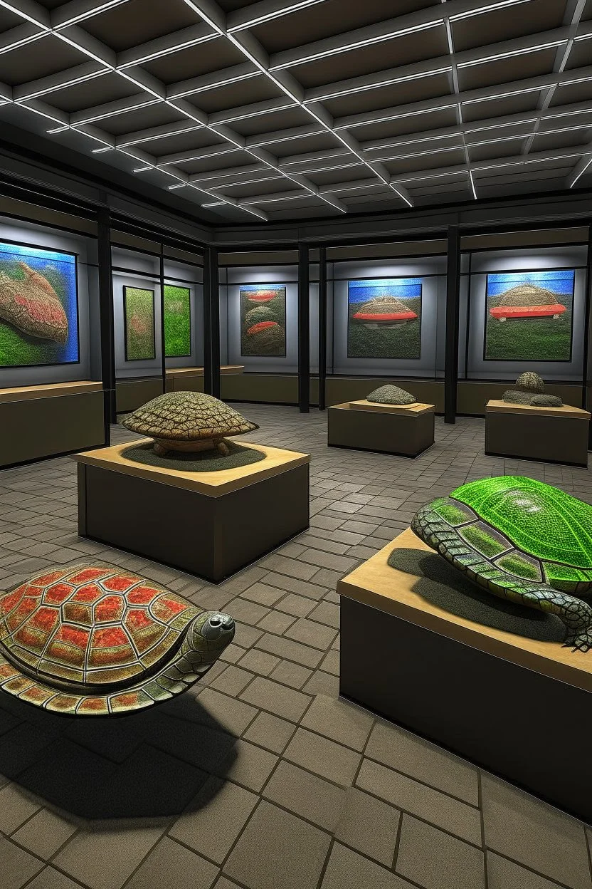 3d turtle museum