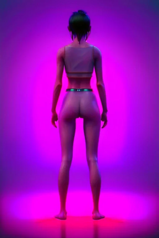 Ultra Realistic image, young brunette blonde woman, waist up portrait, small stature, small chest, yakuza full body tattoo, transparent latex coat, pink panties, rain, fog, hot, dark, leds, neon, cyberpunk, vibrant color, highly detailed, art stations, concept art, smooth, unreal engine 5, god rays, ray tracing, RTX, lumen lighting, ultra detail, volumetric lighting.