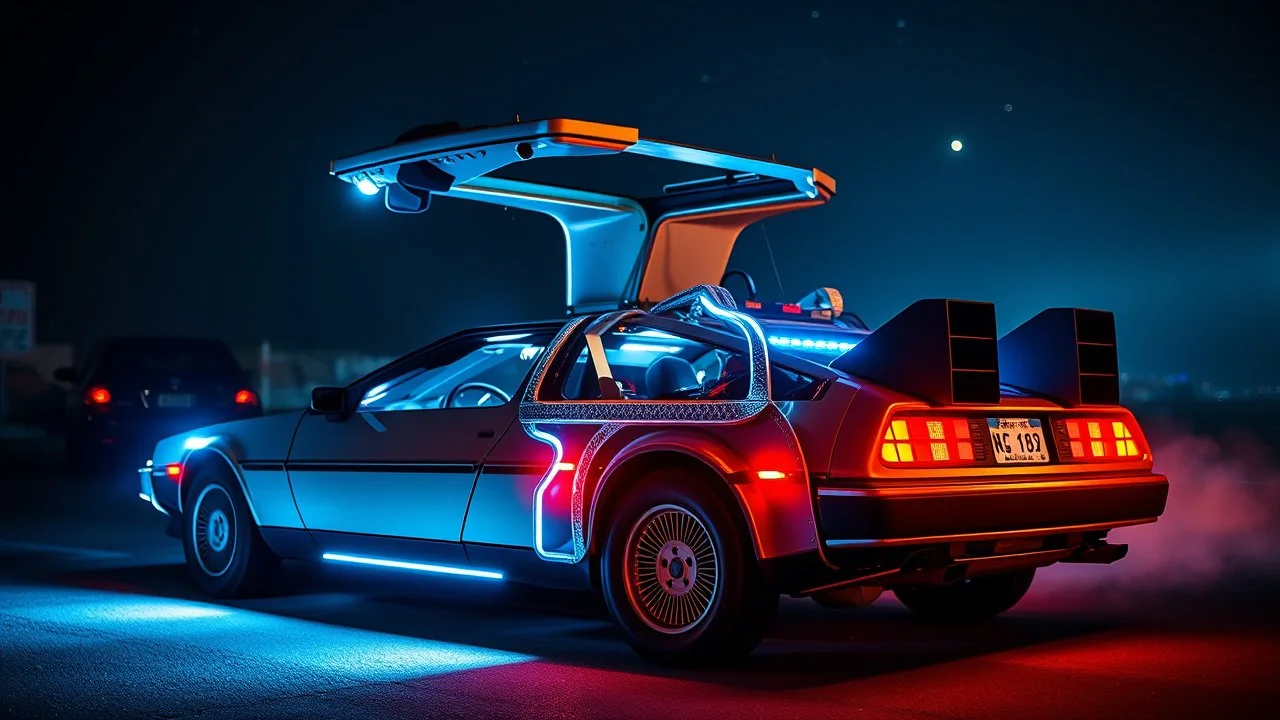 back to the future time machine made out of a ford fiero