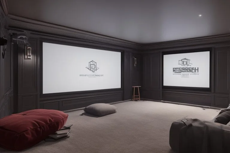 a dedicated home cinema room