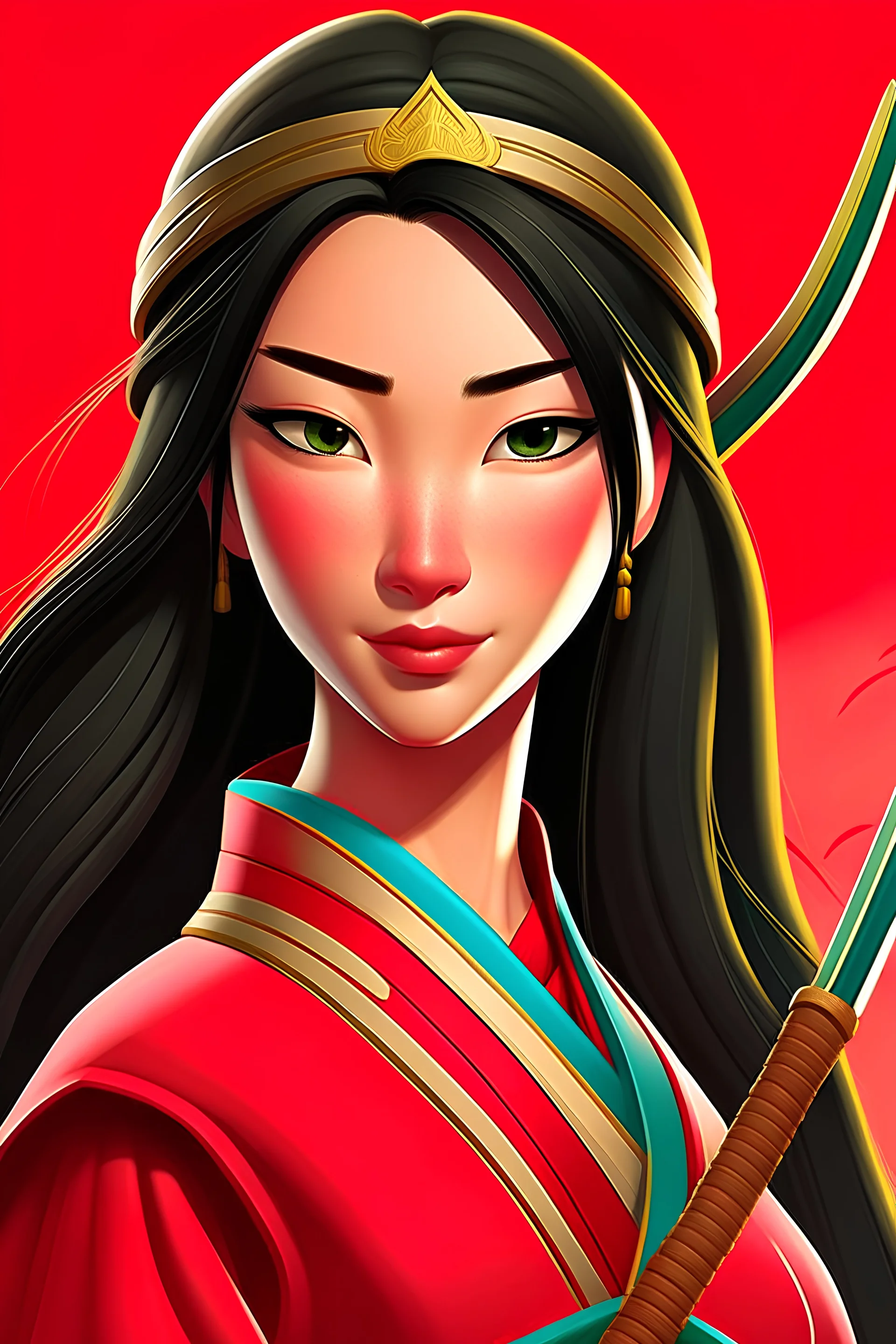 disney princess mulan teenager