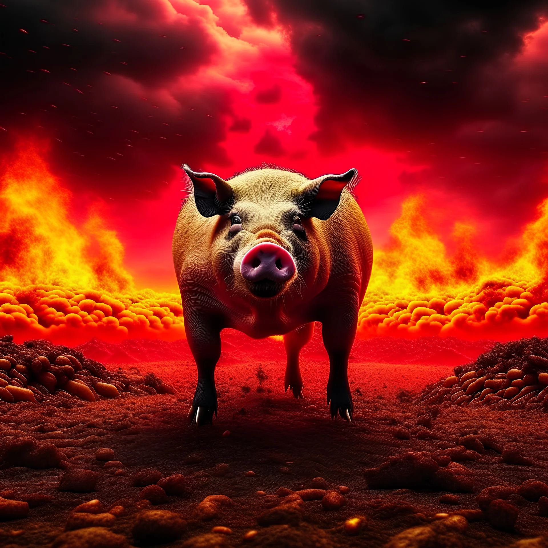 Super pig hell, 4k