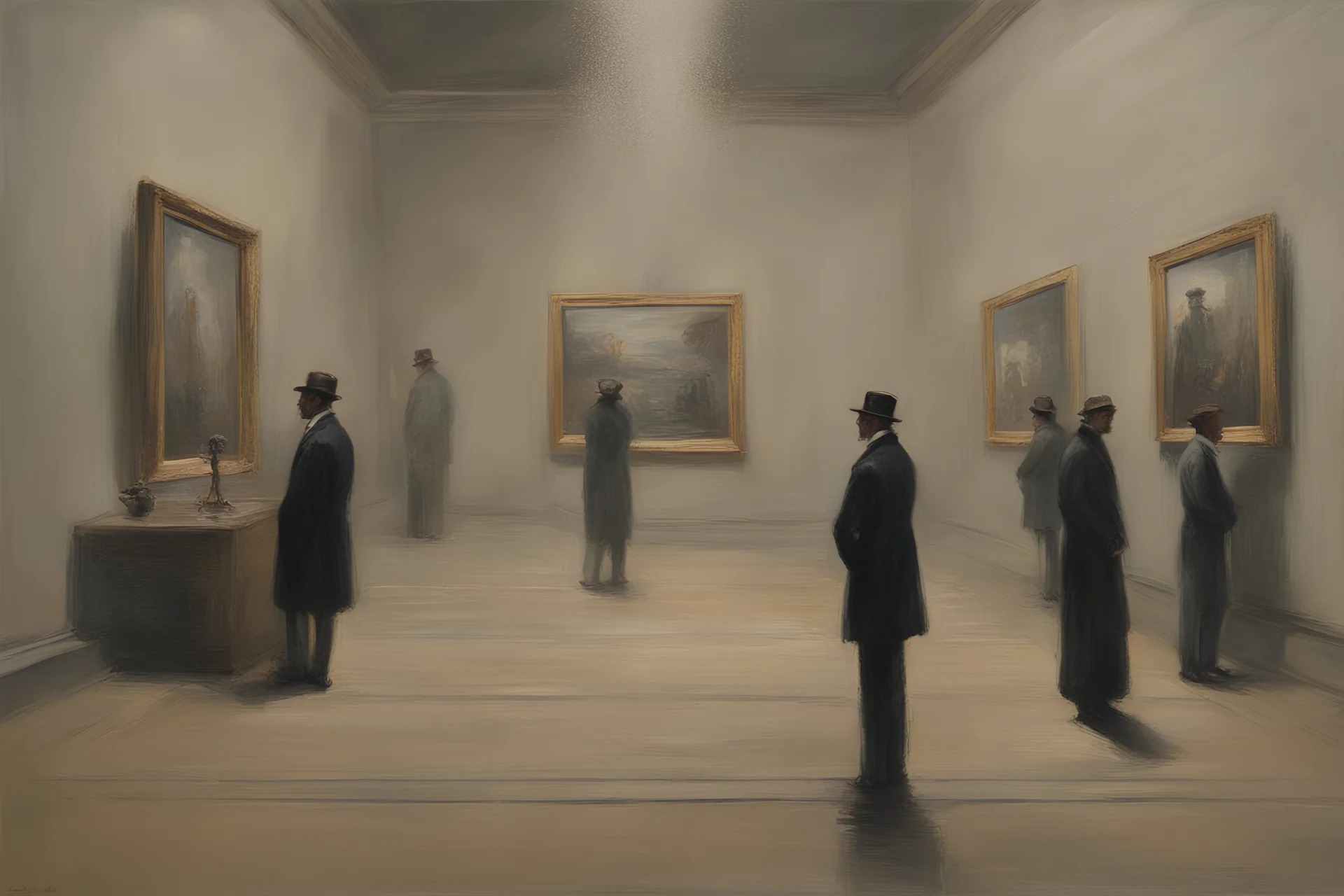 2024纽约高古轩画展 彩色 阿德里安格尼 迪本科恩 贾科梅蒂 弗朗西斯培根风格画展