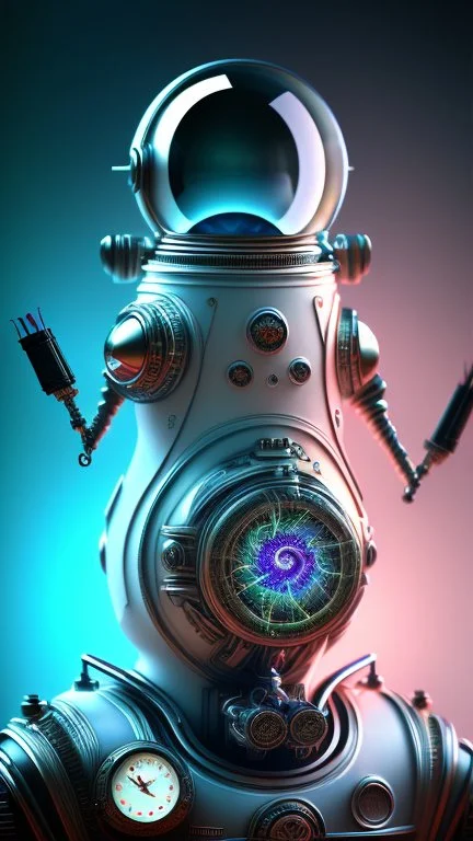 Tesla, detailed and intricate calligraphy ink painting of a "cyborg Mad Scientist" holding beakers, outer space Background cosmic fractals, dystopian, concept art, unreal engine 5, god rays, ray tracing, RTX, lumen lighting, ultra detail, volumetric lighting, 3d, finely drawn, high definition, high resolution. award-winning: professional portrait: atmospheric: commanding: fantastical: clarity: 16k: ultra quality: striking: brilliance: stunning colors: amazing depth: masterfully crafted