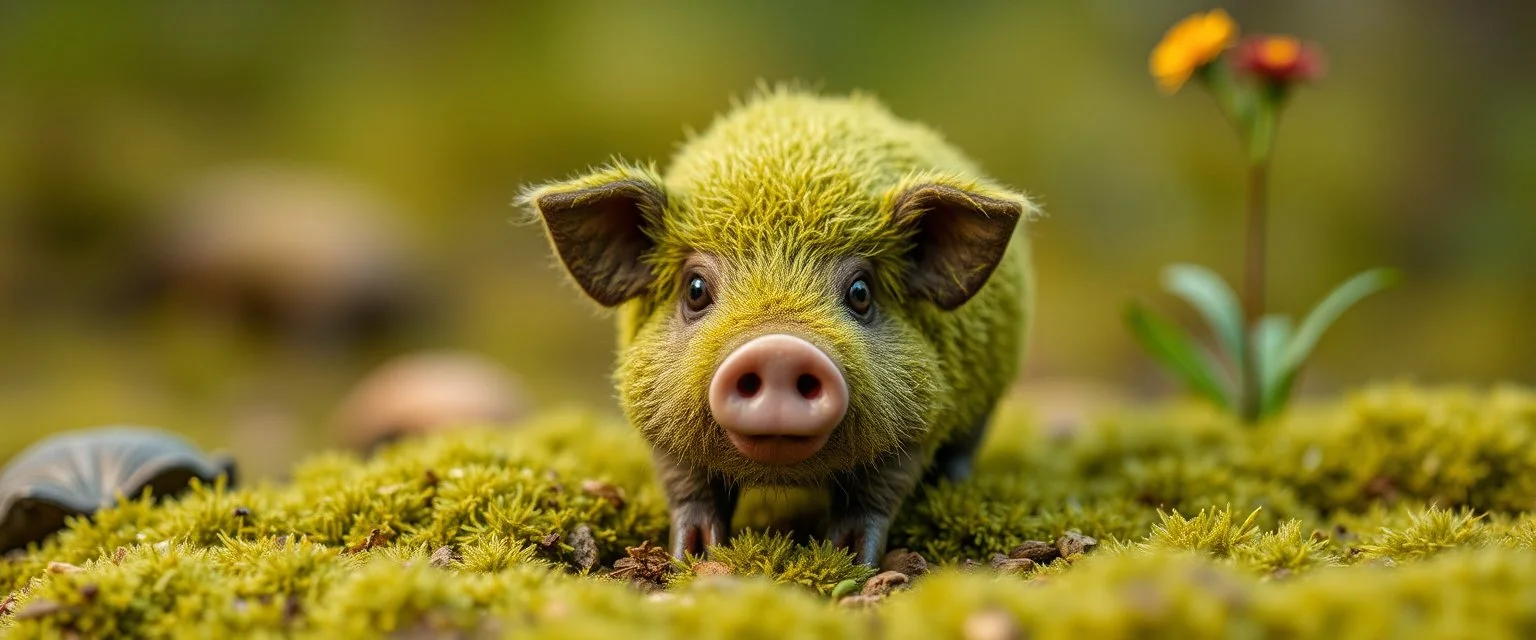 moss pig named yutt