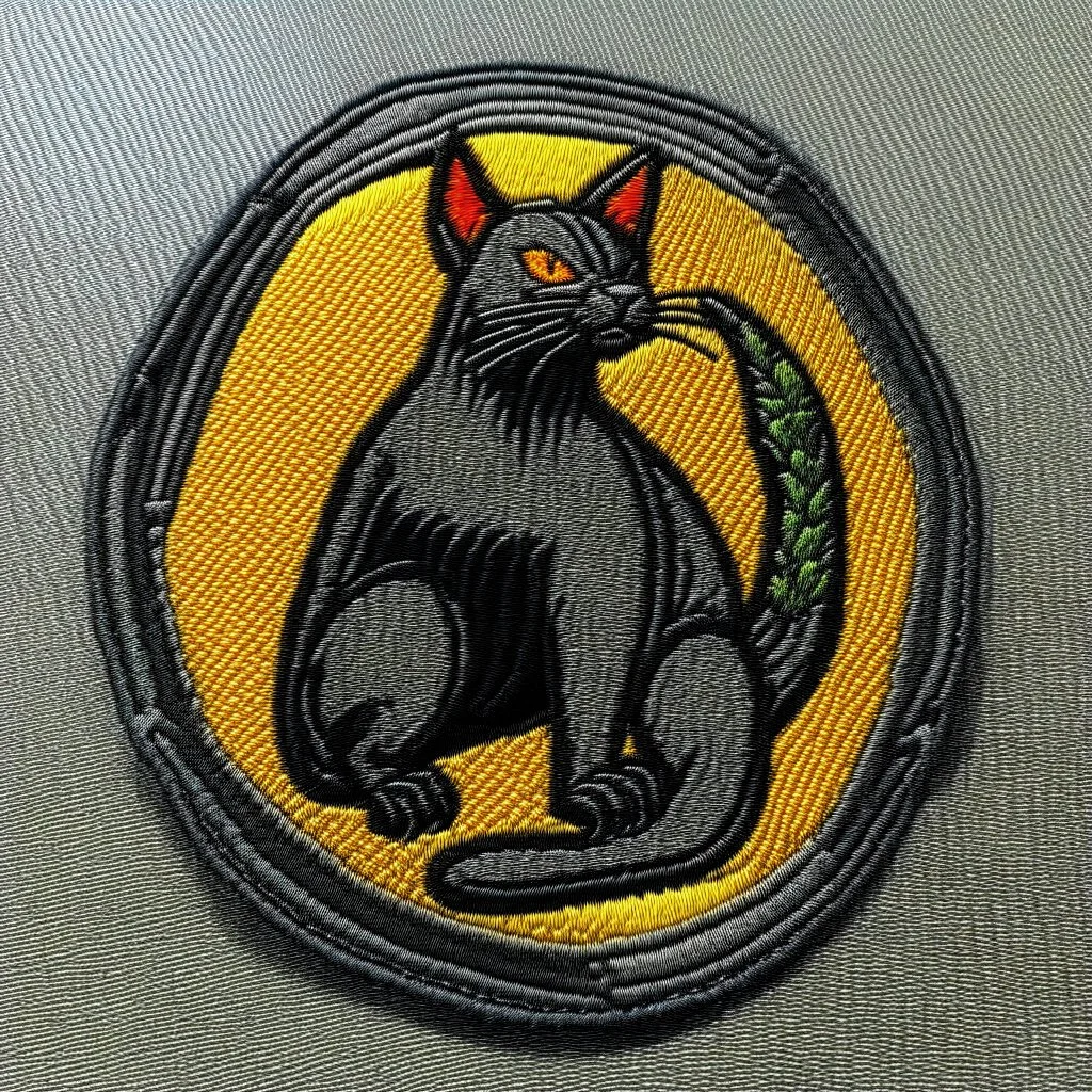 merlin as a velcro patch