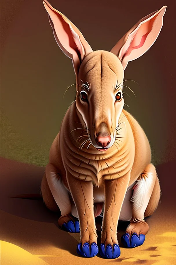 Prompt: real Aardvarks sit comfortably on the dark side of the moon