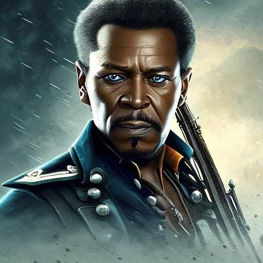 **nick fury from marvel movies as a pirate, realistic, 8k, cinematic, in the style of captain jack sparrow from pirates of the caribbean film, rainy night, on a pirate ship, dramatic light, full body, cinematic, photo realistic, portrait Photography, Depth of Field, hyper-detailed, beautifully color-coded, insane details, intricate details, beautifully color graded, Cinematic, Color Grading, Editorial Photography, Photography, Photoshoot, Shot on 85mm lens, Shutter Speed 1/500, F/2, White Balanc