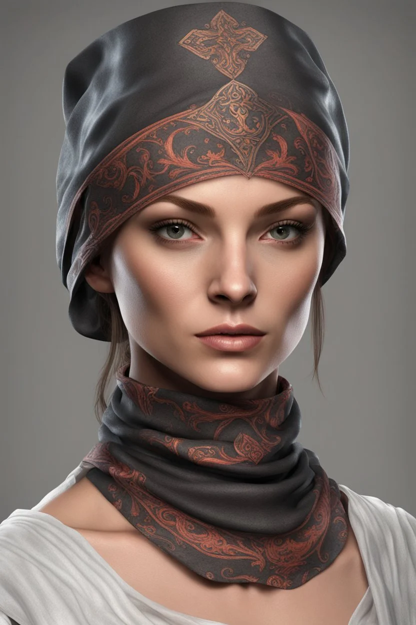 fantasy medieval bandana female