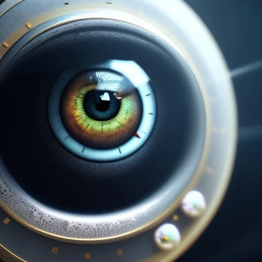 eye shape clock, time, Unreal Engine 5, lens macro,sharp focus, realistic, hyper detailed