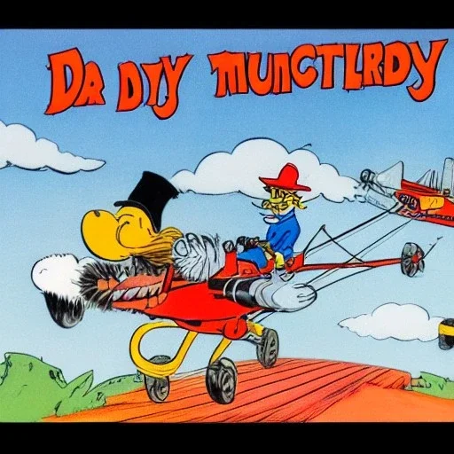 Dastardly and Muttley in their Flying Machines by Dr Seuss