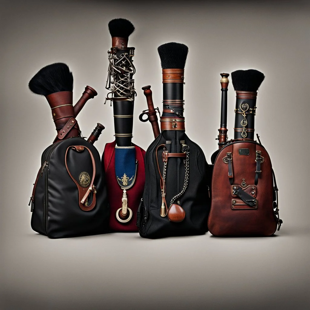 Bags, pipes, and bagpipes