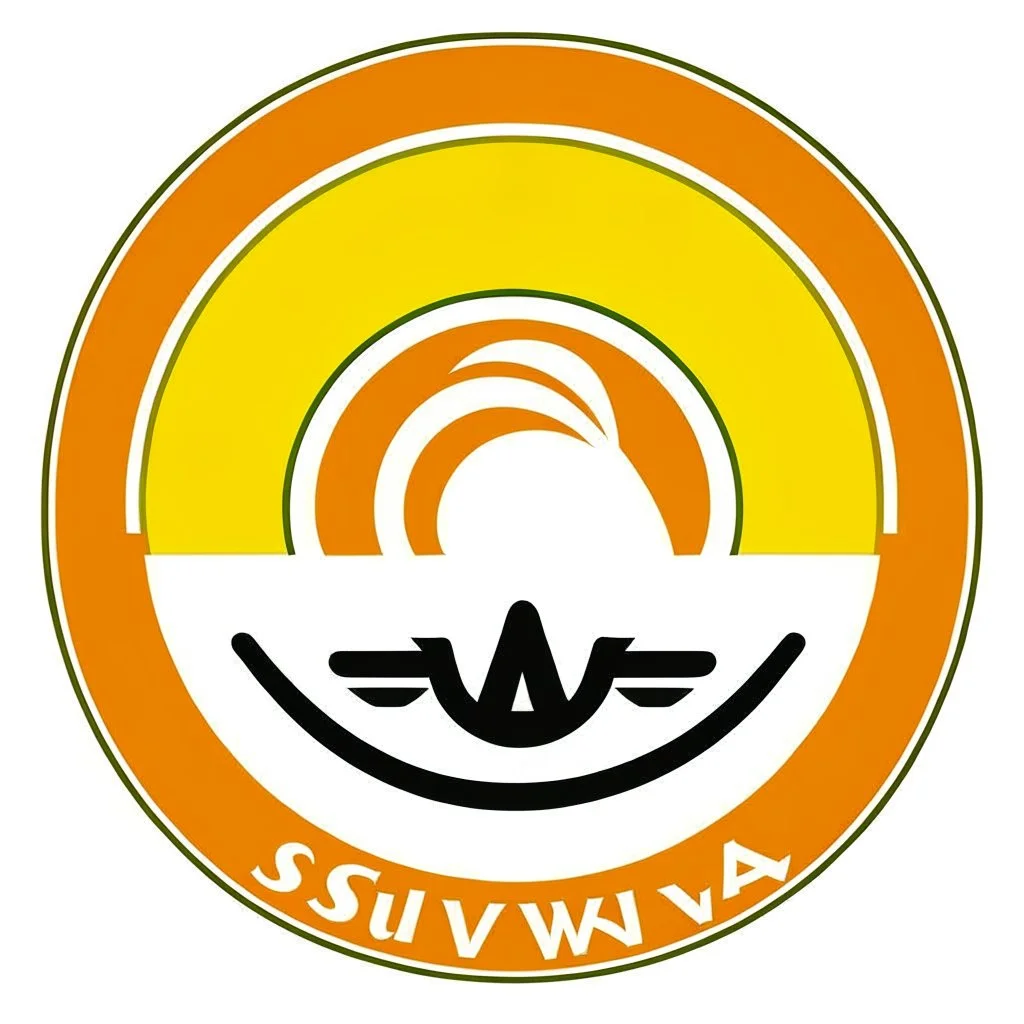 شعار باسم سوا Swa يكون الشعار الاساسي بالعربي ويكون تحت باسم Swa بالانجلش