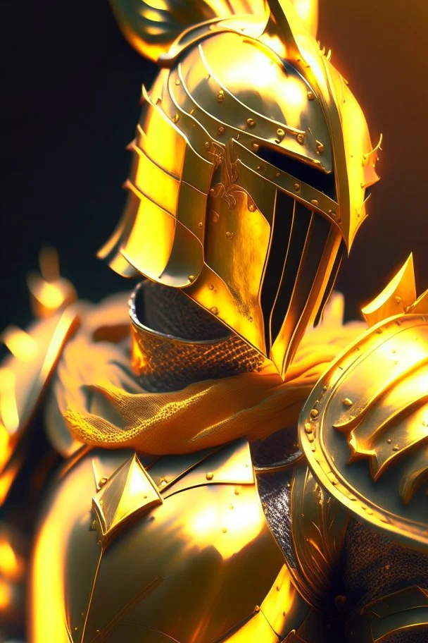 Golden Knight 4k