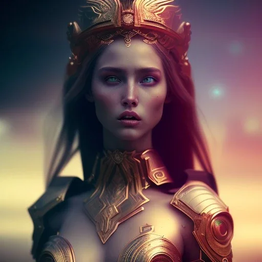 Badass beautiful girl goddess warrior figure,close-up, soft lighting, polaroid,outdoors,100mm Nikon Z FX, bokeh, portrait, cinematic, unreal engine 5, 8k, hyper realistic. ambient lighting, elegant,hyperphotorealistic, epic composition,cinematic lighting, hyperphotomaximalist, masterpiece,epic composition, tilt shift blur, by japbun2-40