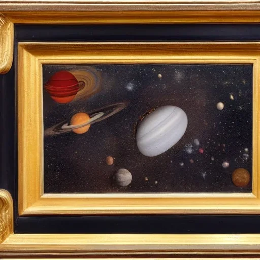 Louis Philippe Crepin, space, stars, planets