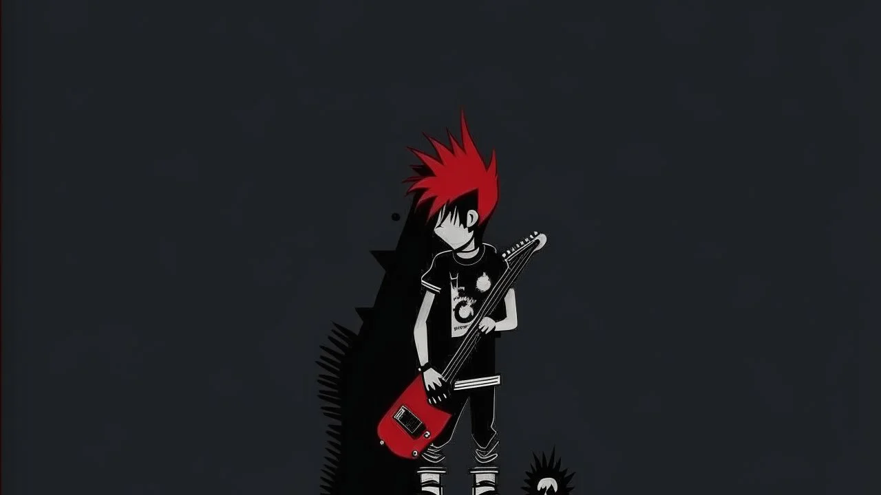 minimalistic wallpaper school punk rock