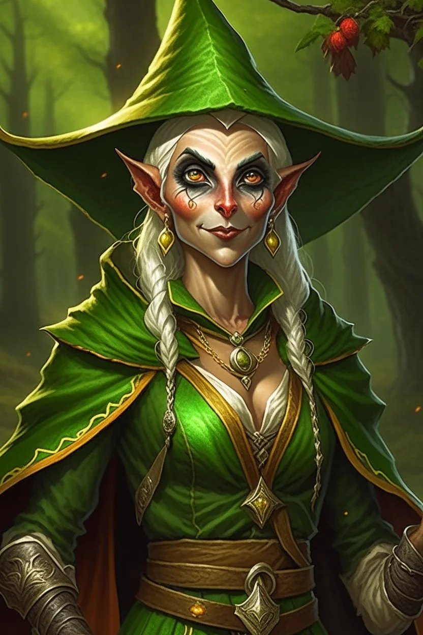 Female elf witch