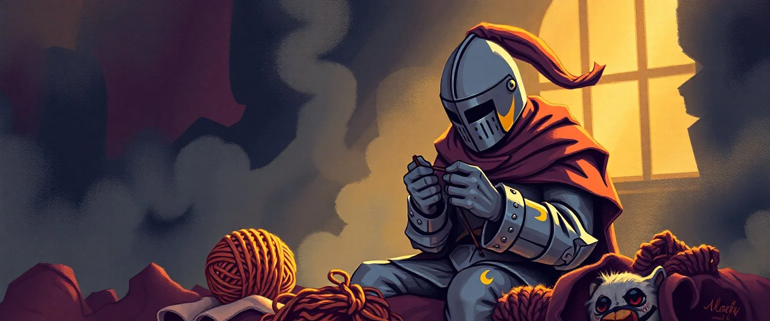 knitting knight