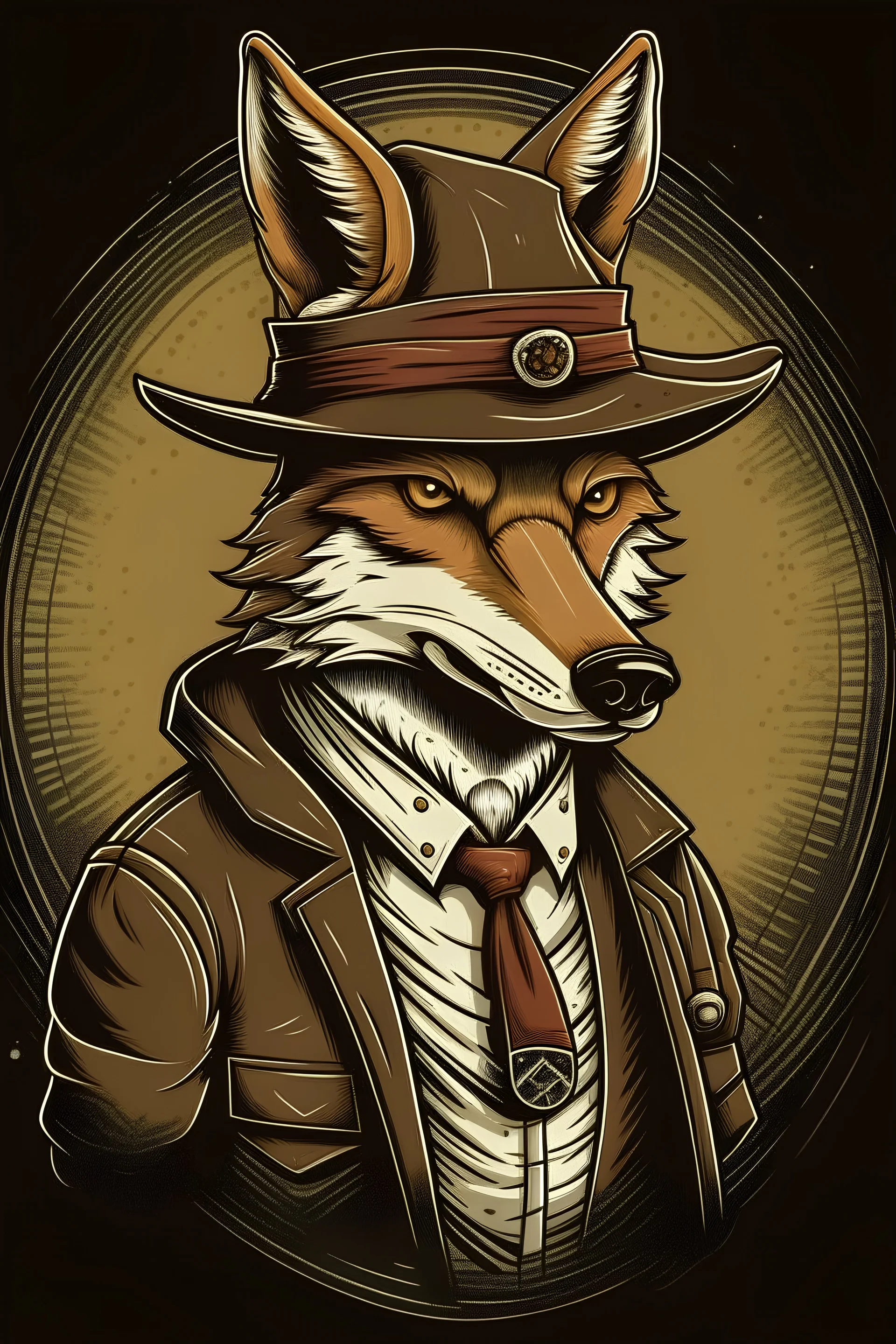 Gangster coyote