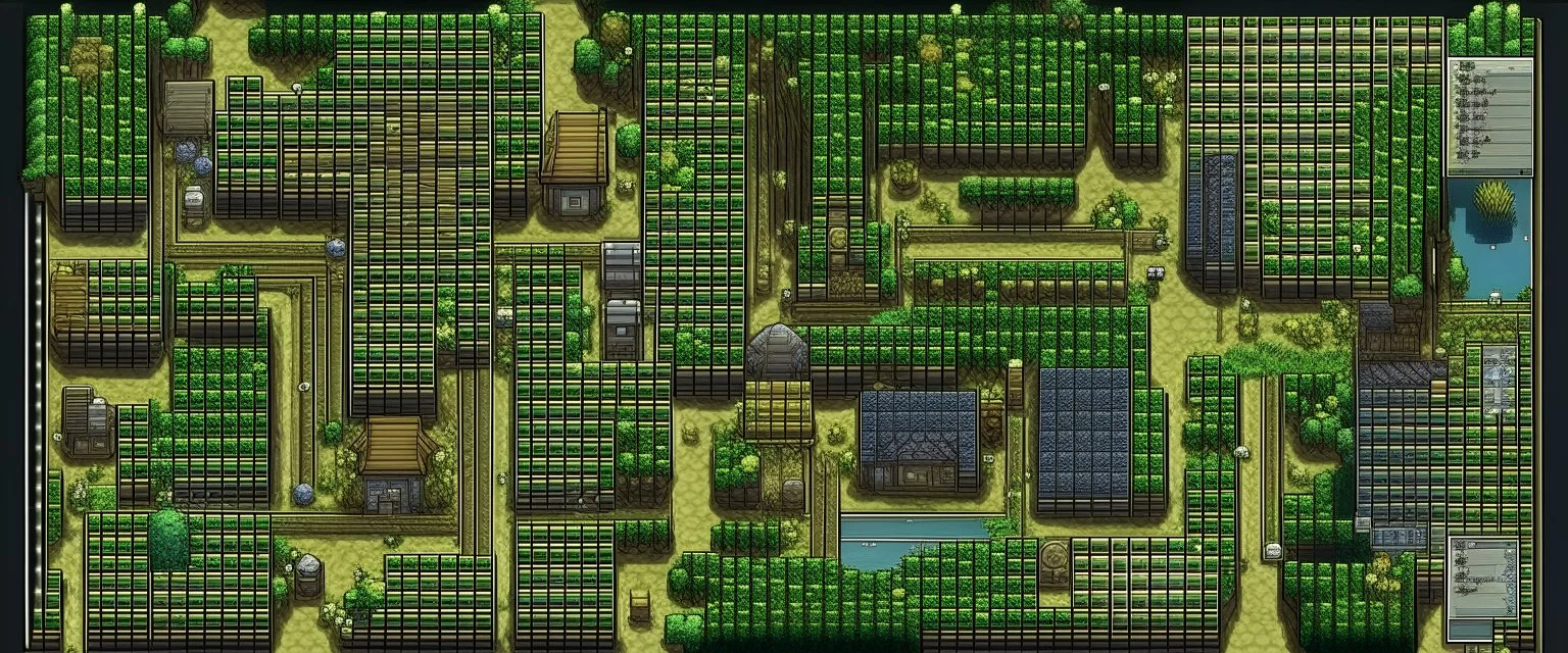 bird eye rpg maker map