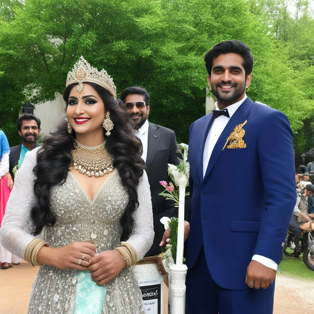 Mr and Mrs Pakistan in Woodstock