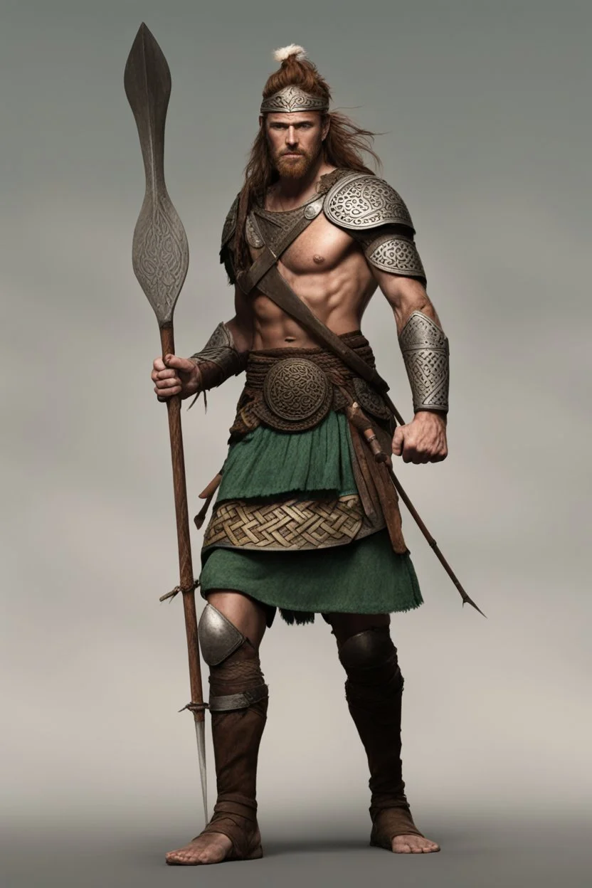 celtic spear warrior