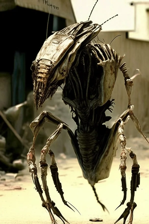 a shrimp like the movie "district 9"