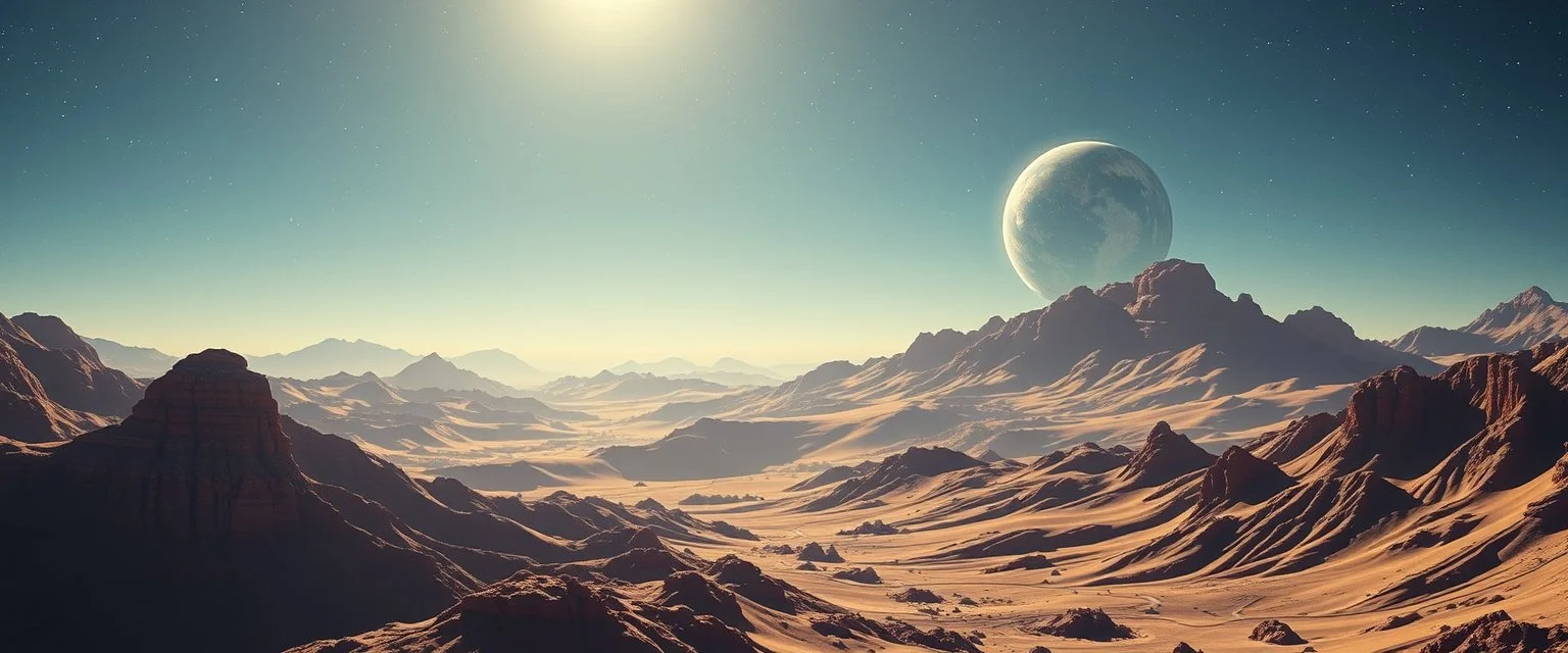 🛰 Potential for Exploration Humans could breathe in most areas but would need stabilization due to frequent strong magnetic fields. Energy could be harvested from harmonic resonance or tidal movements. The planet’s complex acoustics could allow entirely new technologies based on sound and vibration, rather than electricity.