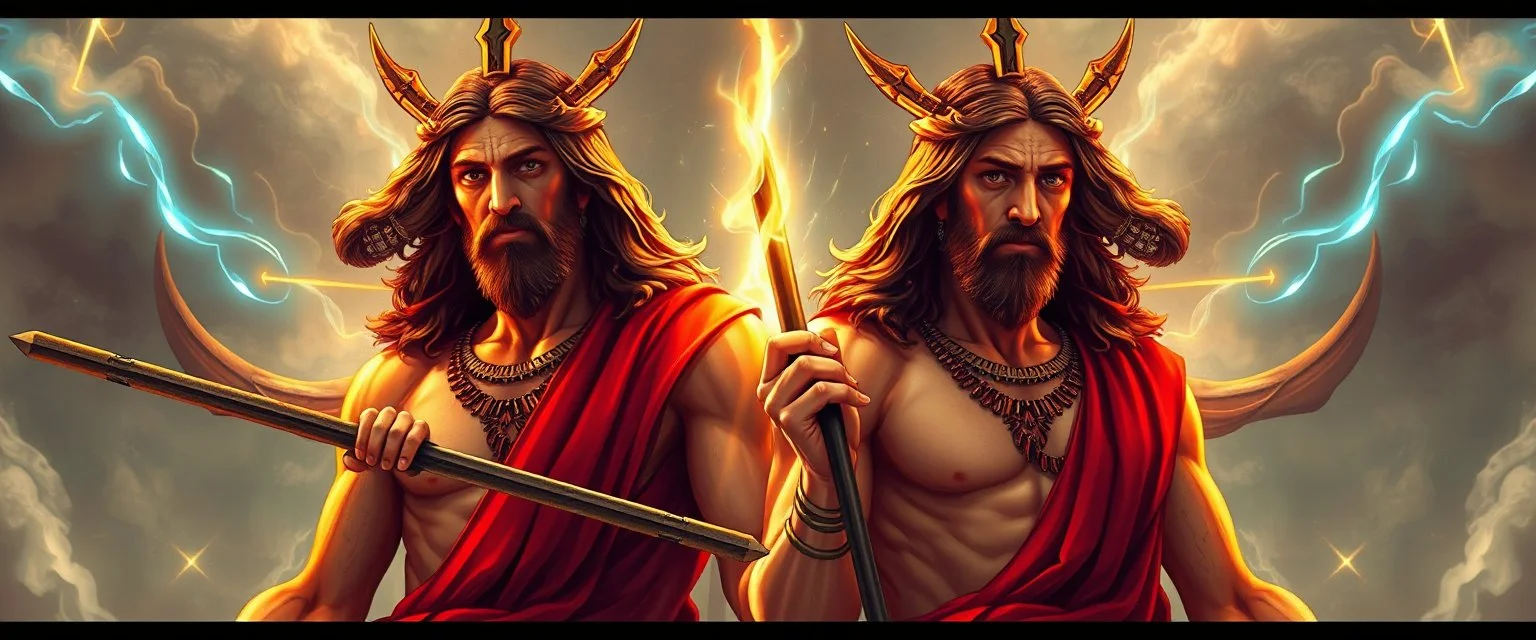 double jesus in the style of double dragon