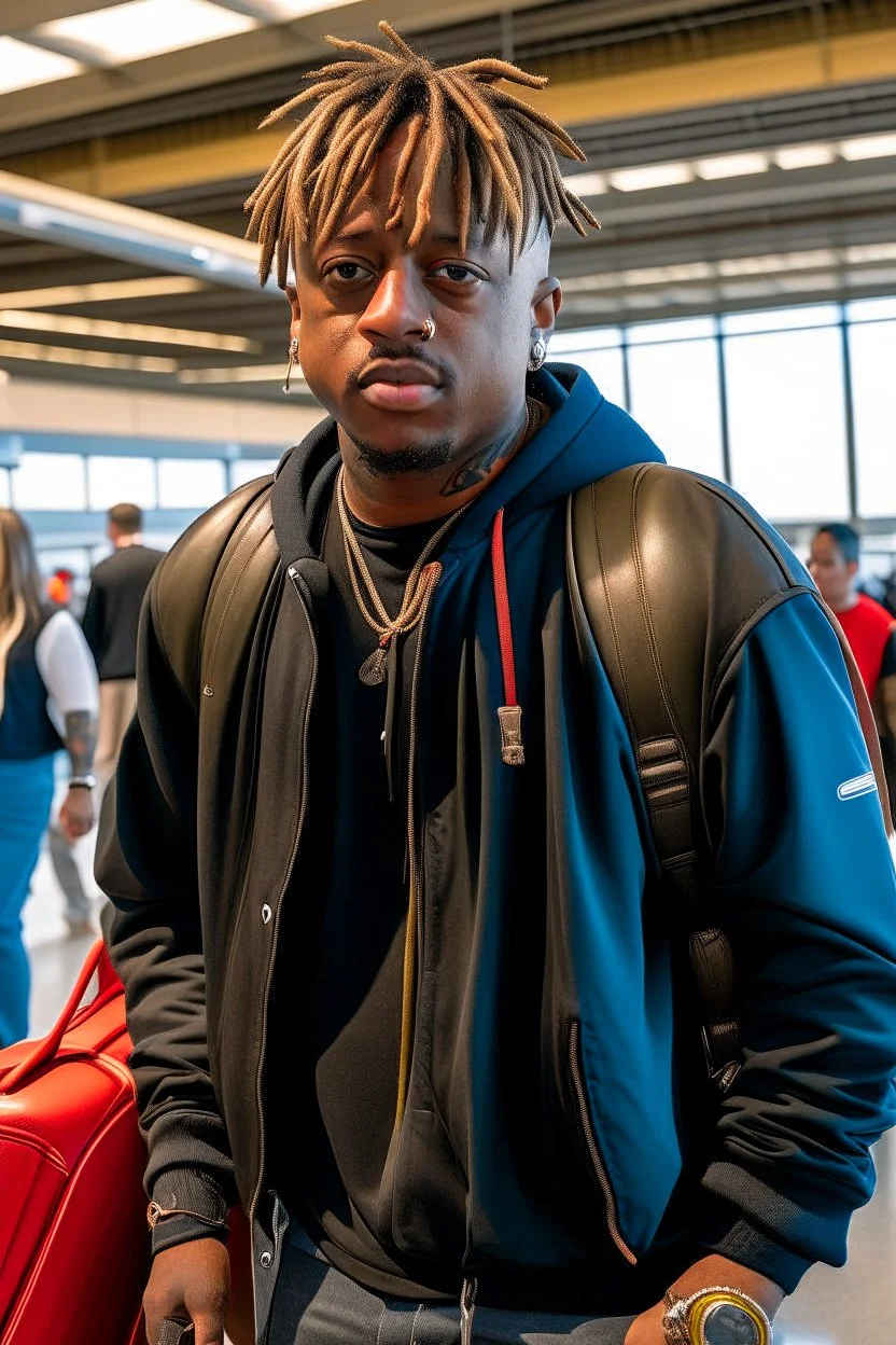 Juice Wrld at the airport