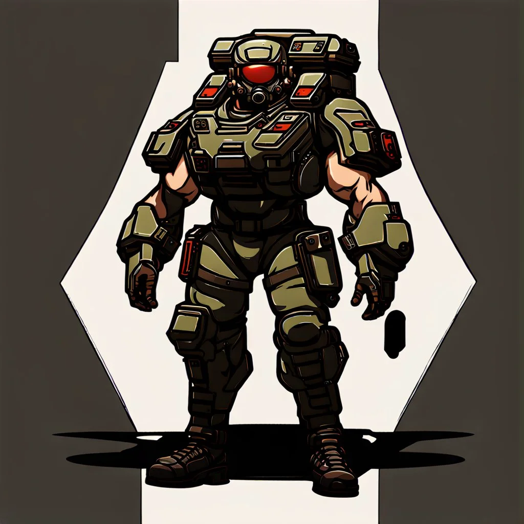 videogame character, commander, middle aged, military, sci fi, ps2, full body, t pose