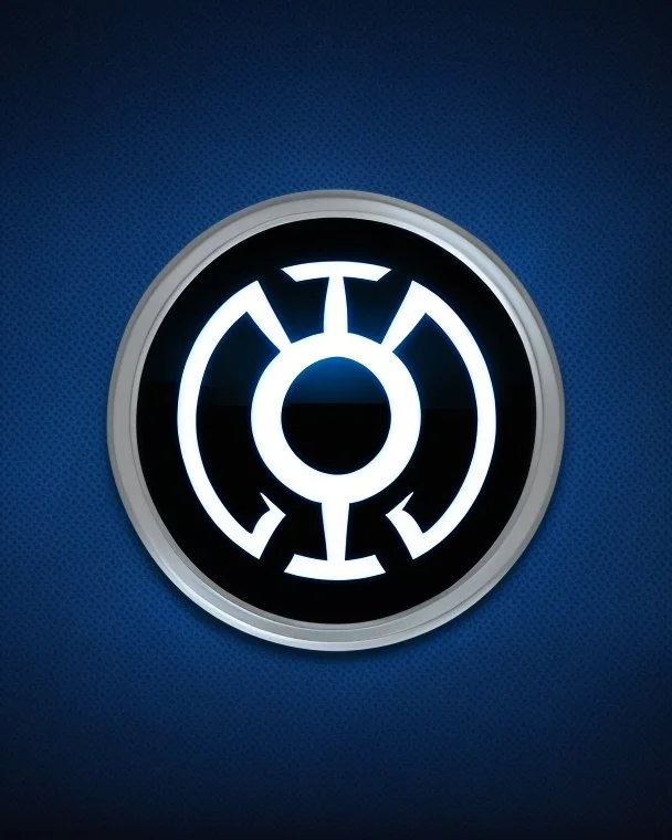 spider-man, DC blue lantern, blue lantern symbol