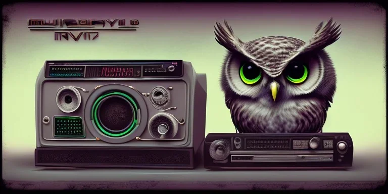 owl radio retro