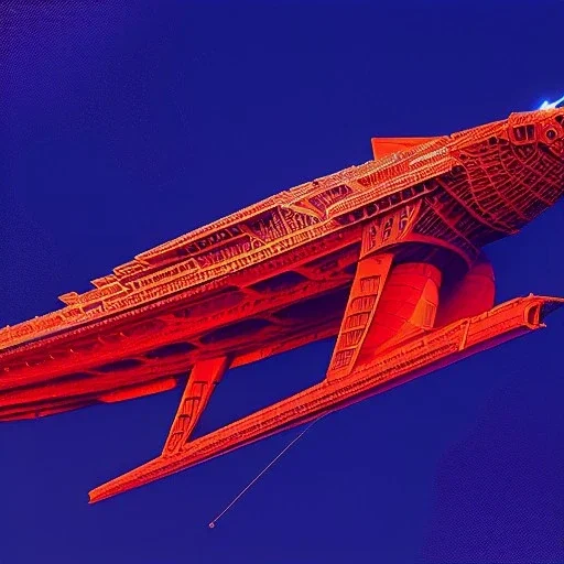 fullbody Drawing of 'sketch of Hammerhead-class Destructor',intricate detail,andrea bonelli,Kilian Eng,Ohrai,evan lee,Aleksandr Sidelnikov,KyuYong Eom,three quarters frontal aerial view,toned colors,16k