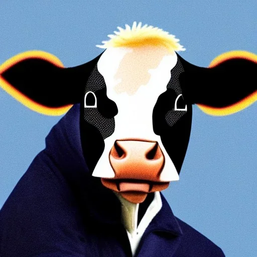 joe biden as a cow