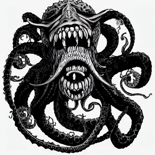 Demonic kraken