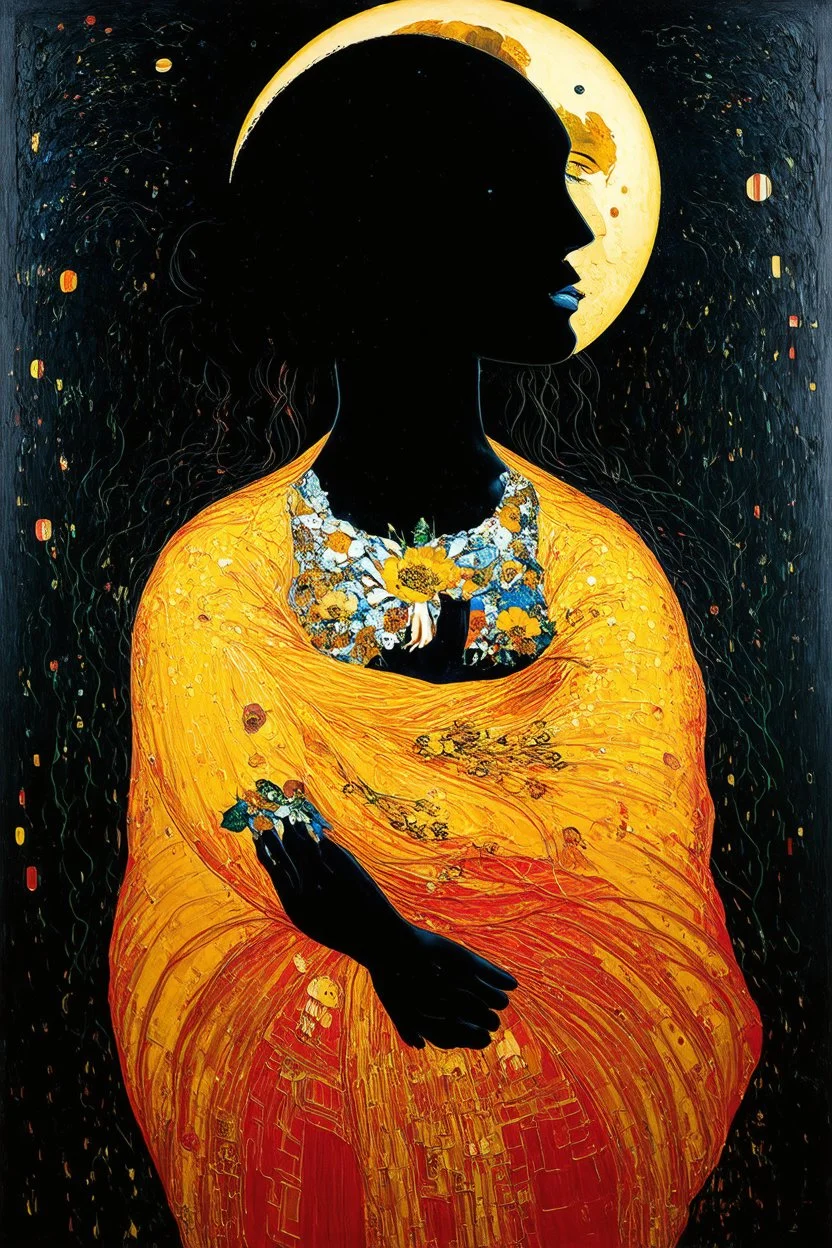 black moon Lilith; Gustav Klimt