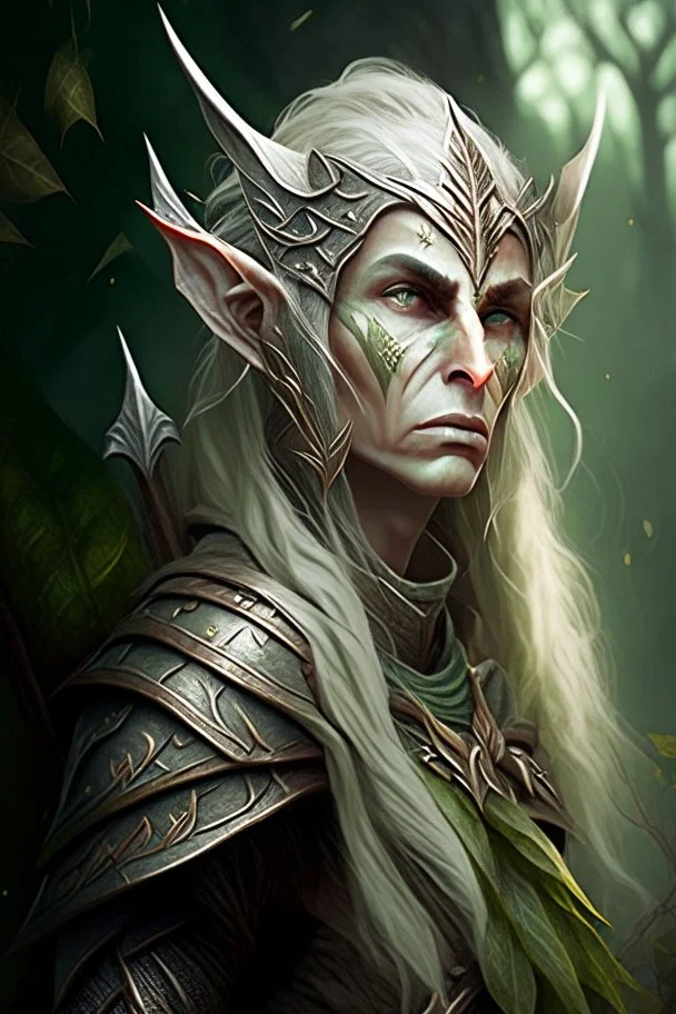 ancient elven clan warrior